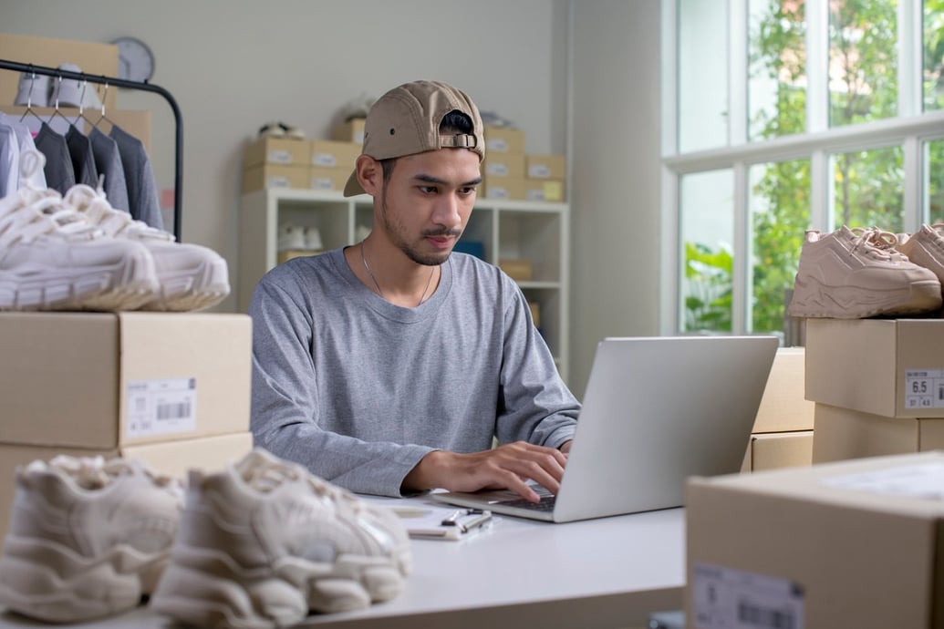 eCommerce business owner writing a press release for a new product launch - Shift4Shop