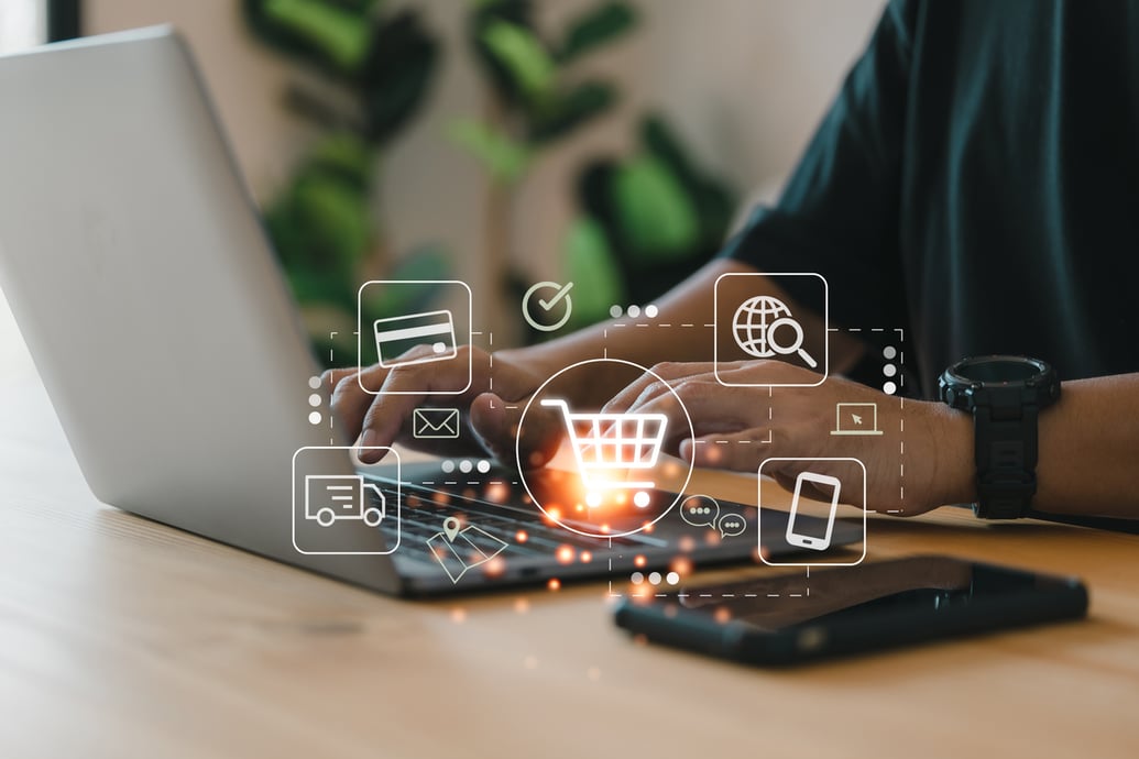 Small eCommerce store owner setting up integrations for his website